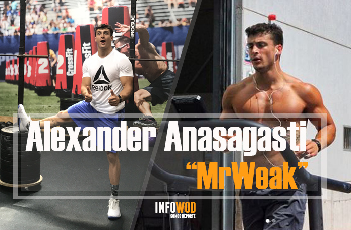 Alexander Anasagasti atleta crossfit regionals 2018