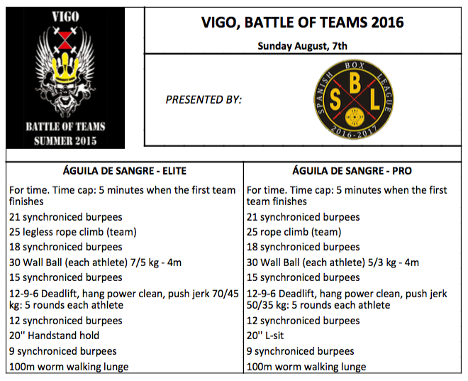 vigo battle of teams 2016 infowod1