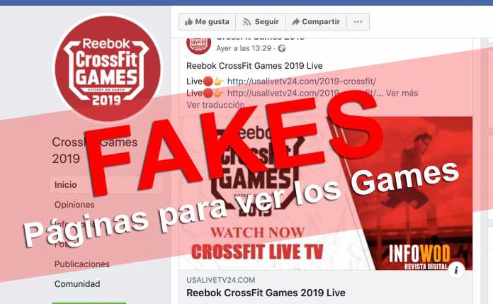 fakes paginas ver los crossfit games 2019 watch falsas gratis